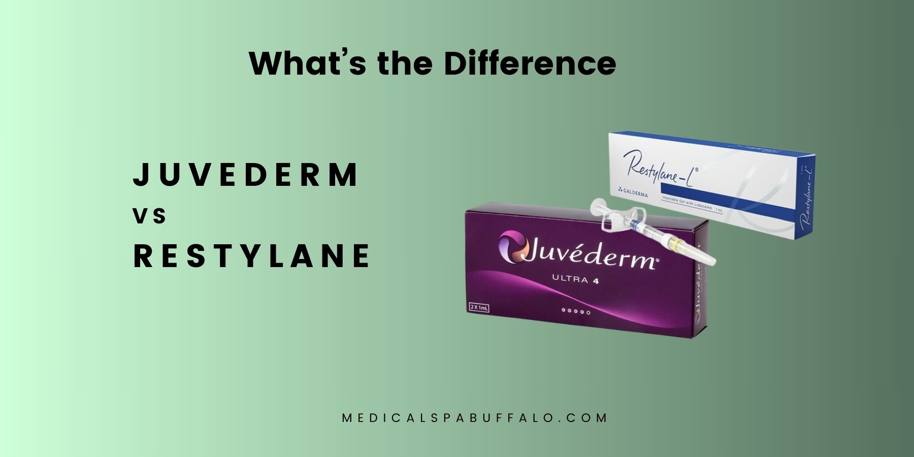 What’s the Difference Between Juvederm vs. Restylane: Which is Best For You in Buffalo