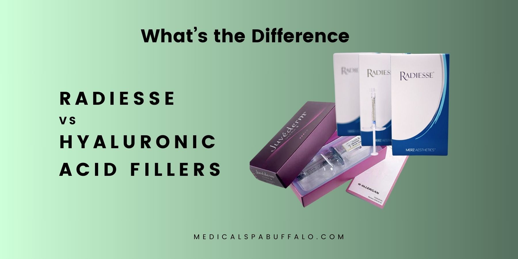 What’s the Difference Between Radiesse vs. Hyaluronic Acid Fillers: Which is Better in Buffalo?